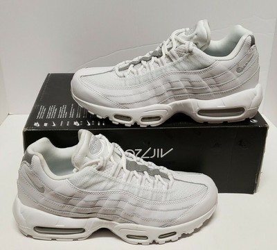 triple white air max 95 mens